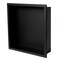 Alfi Brand 16" x 16" Black Matte SS Square Sgl Shelf Bath Shower Niche ABNC1616-BLA - alternate 10